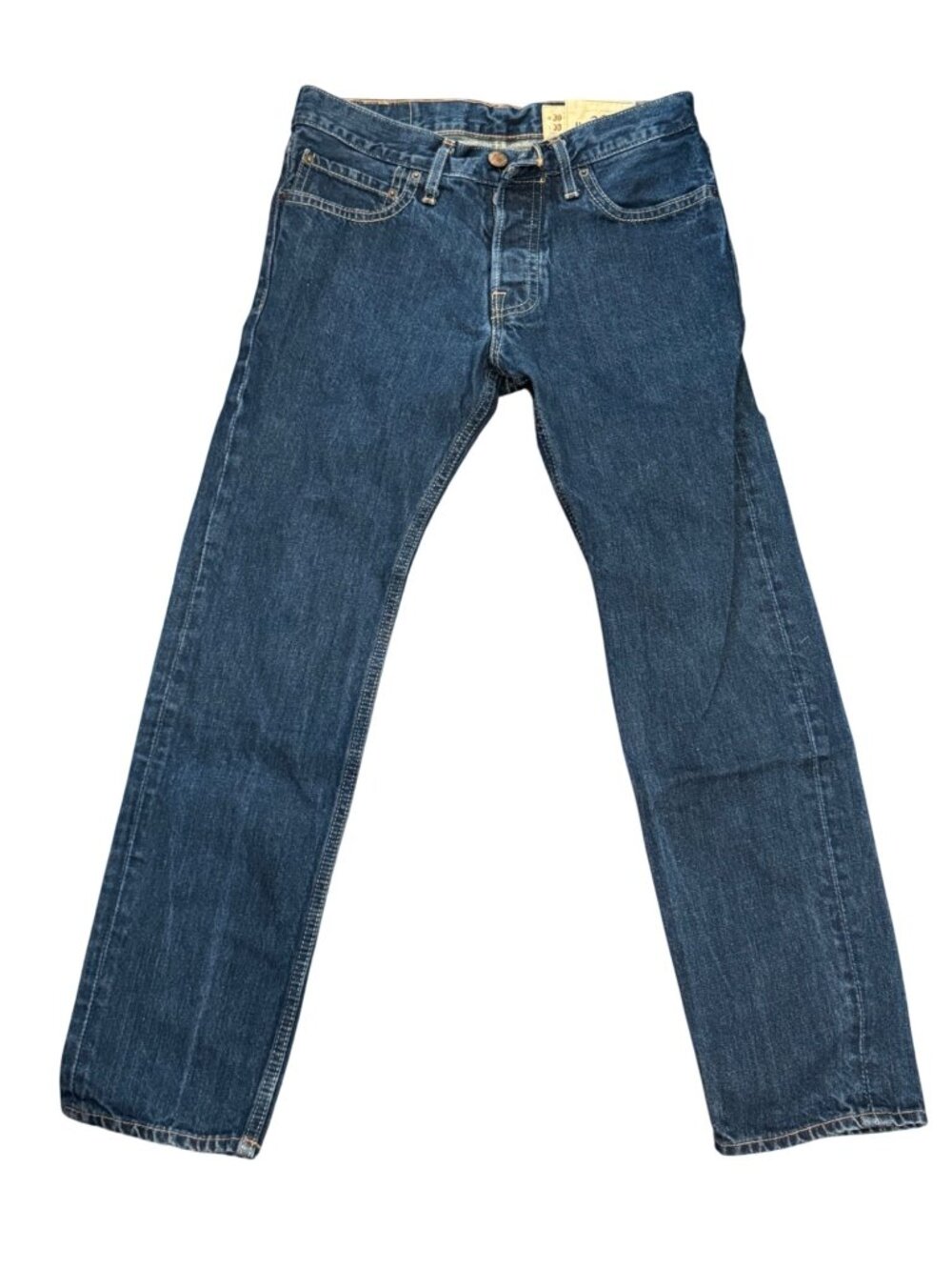 Vintage Hollister Mens Dark Wash Denim Jeans W30 L30 Straight Fit 100% Cotton Pa